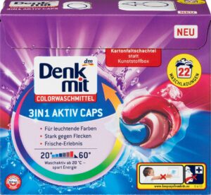 Капсули для кольорового прання DenkMit Colorwaschmitter 22шт (5/ящ)