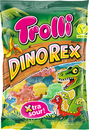 Желейки Trolli Dino Rex 200г (18/ящ)