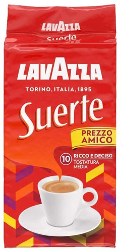 Кава мелена Lavazza Suerte 250г кольорова (20/ящ)