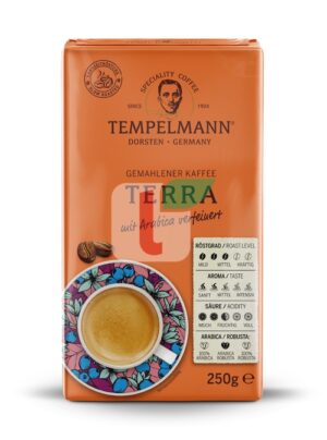 Кава мелена Tempelmann Terra  250г (12/ящ)
