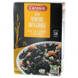 Чорний рис Carosio Riso Venere Integrale 500г
