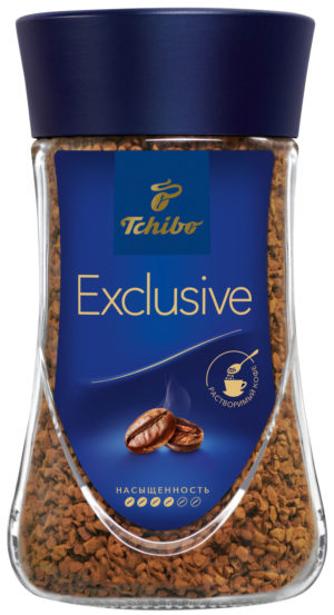 Кава розчинна Tchibo Exclusive 200г, скло