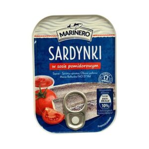 Сардина в томотному соусі Marinero Sardynki w sosie pomidorowym 110г в томатному соусі