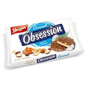 Печиво Bergen Obsession Coconut 110г з кокосом