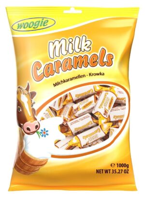 Карамельні цукерки Woogie Milk Caramel 250г