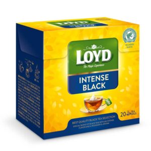 Чай чорний в пірамідках Loyd Intense Black 20 пакетів