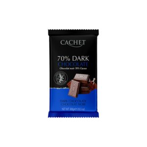 Чорний шоколад Cachet 70% какао 300г (12/ящ)