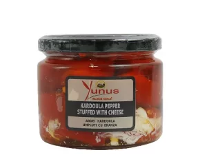 Перчики фаршивані сиром Yunus 290г (12/ящ)