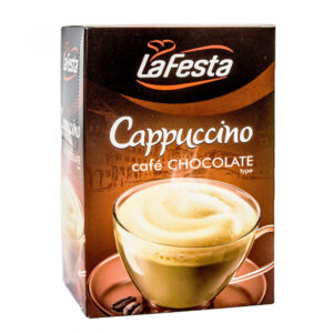 Капучіно в стіках LaFesta cafe Chocolate 10*12.5г=125г шоколадне