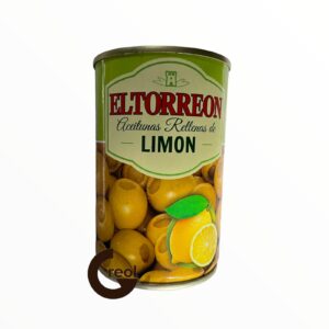 Оливки фаршировані лимоном Eltorreon Limon 300г