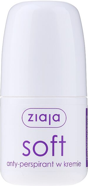 Жіночий роликовий антипреспірант в кремі Ziaja Soft 60мл (18/ящ) 5901887019374