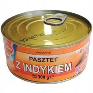 Паштет з індика Evrameat pasztei z indykiem 400г (6/ящ)