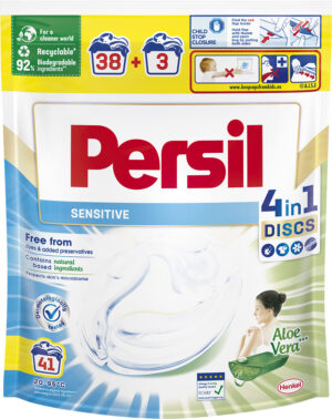 Диски для делікатного прання Persil Sensetive 41шт (4/ящ) 9000101537734