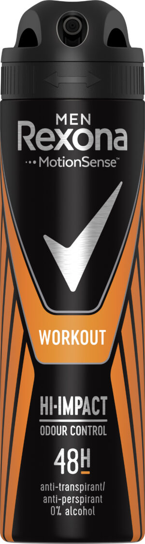 Дезодорант чоловічий Rexona Workuot 150мл (6/ящ)