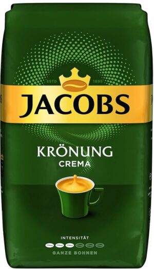 Кава в зернах Jacobs Kronung Crema 1кг (4/ящ)
