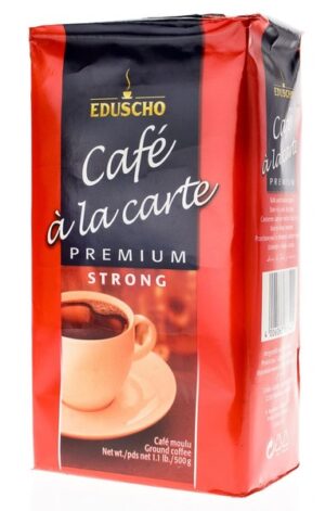 Кава мелена Eduscho Strong 500г червона (12/ящ)