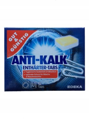 Таблетки для чистки посудомийної машини G&G Antikalk 51шт
