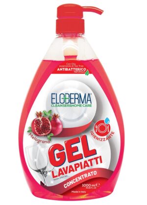 Засіб для миття посуди Eloderma Melograno 1л Гранат 8059602242822