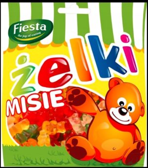Желейні цукерки Fiesta Zelki Misie 80г (15/ящ) ведмедики