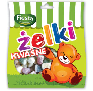 Желейні цукерки Fiesta Zelki Kwaśne 80г (15/ящ)