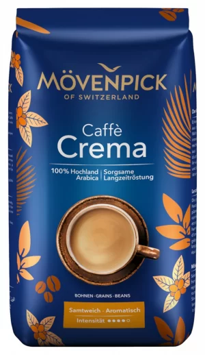 Кава в зернах Movenpick Crema 500г