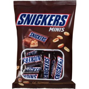 Шоколадні батончики Snikers Mini 170г