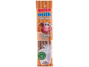 Трубочки для молока Quick Milk Caramel карамель