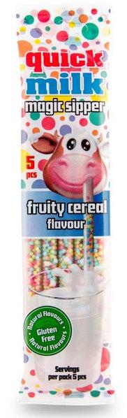 Трубочки для молока Quick Milk Fruity Cereal фруктові