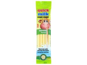 Трубочки для молока Quick Milk Banana банан