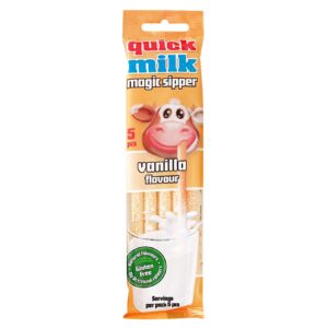 Трубочки для молока Quick Milk Vanille ваніль