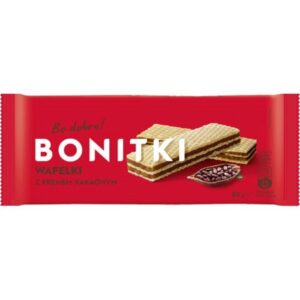 Вафлі Bonitki Wafelki 80г шоколадні