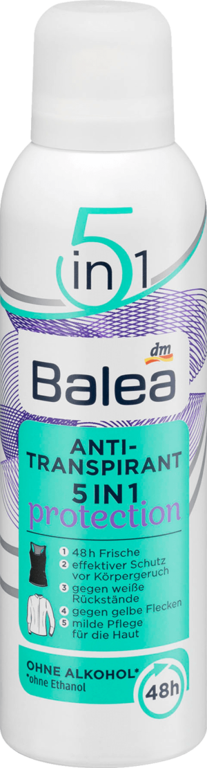 Дезодорант жіночий Balea 5in1 200мл (15/ящ)