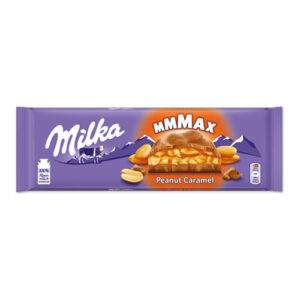 Шоколад молочний Milka Peanut Caramel 300г карамель-арахіс