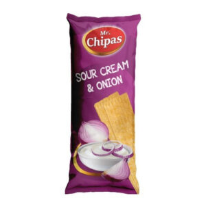 Чіпси Mr.Chipas Sour Cream & Onion 75г Сметана та цибуля