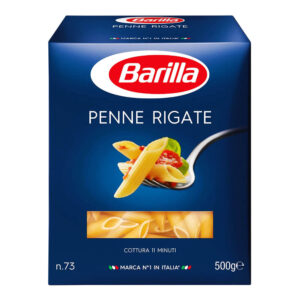 Макарони Barilla Penne Rigate 500г (12/ящ)