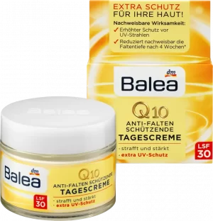Денний крем проти зморшок Balea Q10 Anti Falten Tagescrem 50мл