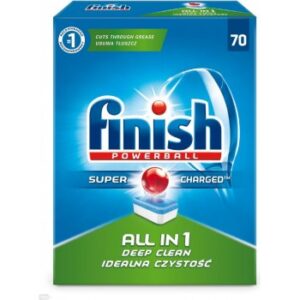 Таблетки для посудомийної машини Finish Powerball 70шт (5/ящ)