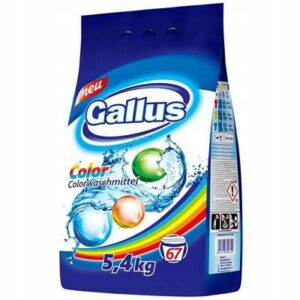 Пральний порошок для кольових тканин Gallus kolor 5.4кг на 67 прань