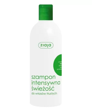 Шампунь з м'ятою для жирного волосся Ziaja Intensywna swiezosc 400мл (12/ящ)