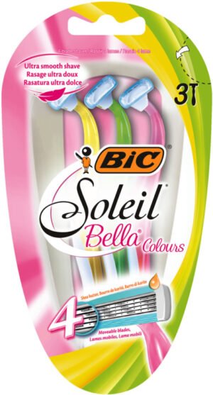 Жіночі станки для гоління Bic Bella Colours 3шт