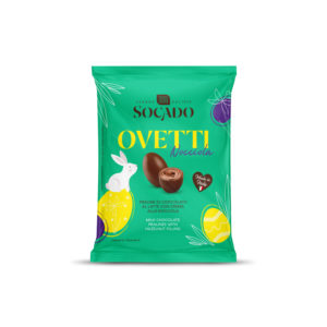 Шоколадні цукерки Socado Ovetti Nocciola 110 г.
