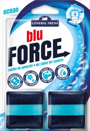 Кубики в бачок General Fresh Force Океан 2шт (20/ящ) 5900785450005