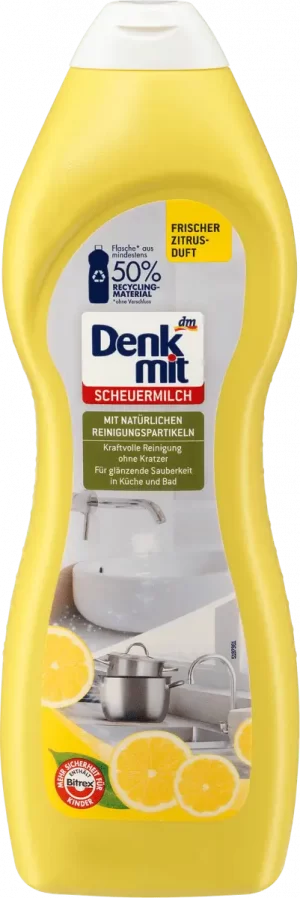 Молочко для чищення Denkmit Scheuermilch 750мл (12/ящ)