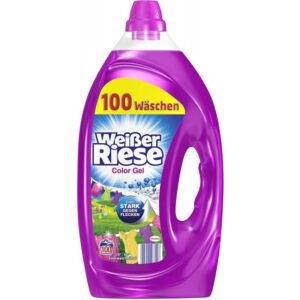 Гель для кольового прання Weisser Riese kolor 5л на 100 прань (2/ящ)