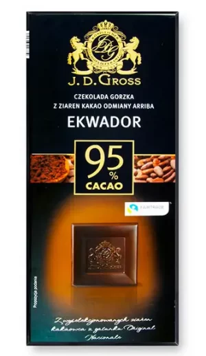 Шоколад J. D. Gross 95%, 125 г
