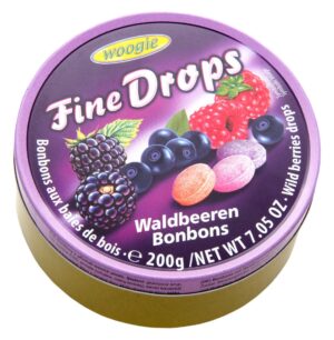 Льодяники Fine Drops з смаком лісових ягід 200г (10/ящ)