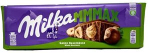Молочний шоколад Milka Genze Hazelnusse 300г з лісовми горіхом