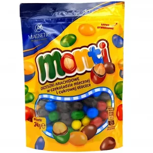 Арахіс в шоколаді Monti 240г (18/ящ)