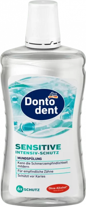 Ополіскувач для ротової порожнини Dontodent Sensetive 500мл (15/ящ)
