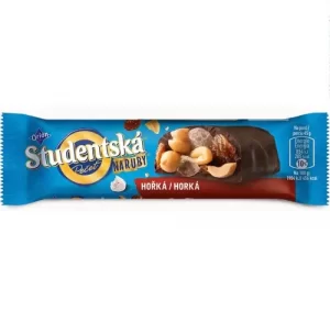 Батончик шоколадний Studentska (чорний) 45 г